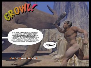 Cretaceous cazzo 3d gay fumetto sci-fi sesso storia